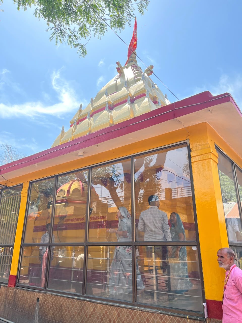 माँ बगलामुखी शक्तिपीठ नलखेड़ा का शिखर