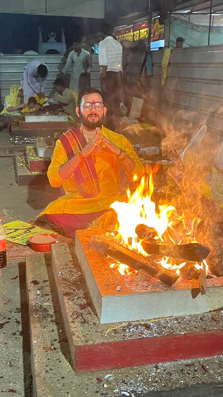 जप अनुष्ठान की झलक